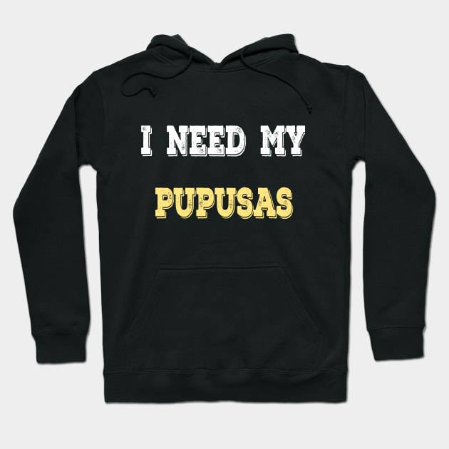 Pupusas Hoodie by Design Seventytwo